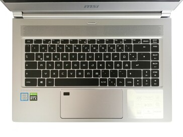 MSI P65 Creator 9SF - tastiera