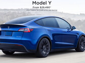 La Model Y è pubblicizzata come un'auto da meno di 30.000 dollari (immagine: Tesla)