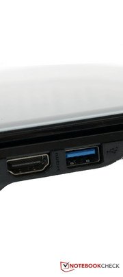 Acer ha dotato il suo netbook di una velocissima porta USB 3.0.