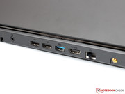 L'unica porta USB 3.0 si trova sul retro del notebook.
