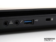 Il robusto case ha interfacce paragonabili a un normale laptop (USB 3.0)