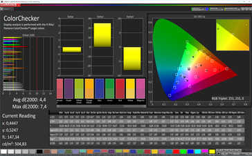 ColorChecker (temperatura colore: calda; spazio colore: sRGB)