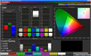 Precisione del colore (target color space sRGB)