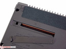 Una caratteristica unica del Fujitsu Celsius H730 è l'aletta per ispezionare il sistema di raffreddamento.