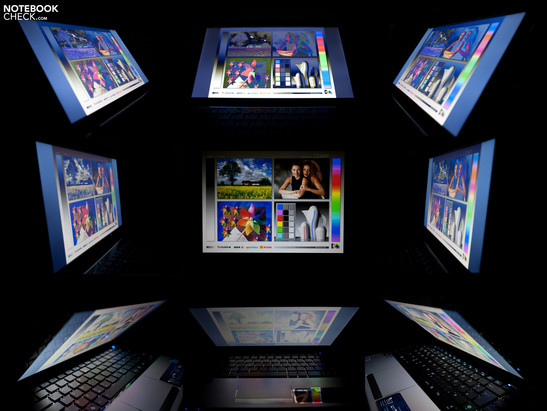 Angoli di visuale: Asus Eee PC 1215T netbook