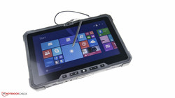 In review: Dell Latitude 12 Rugged Tab. Test model courtesy of Dell Germany
