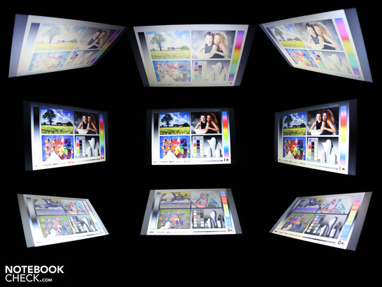 Angoli di visuale HP EliteBook 2540p