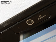 La webcam fa parte ovviamente delle dotazioni di un notebook multimediale.