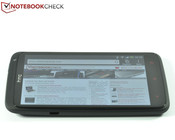 Con il suo ampio display l'HTC One X+ è ideale per la navigazione.
