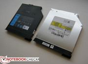 Due accessori E-Modular (batteria a 3-celle e masterizzatore DVD)