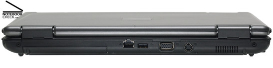 Lato Posteriore: Gigabit-LAN, 1x USB-2.0, VGA, S-Video-Out, Ventola
