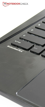 La tastiera è sviluppata con SteelSeries.