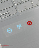 HP sottolinea molto le diverse modalità di funzionamento, l'eccezionale touchpad e il supporto Beats Audio per gli altoparlanti.