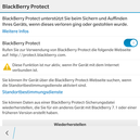 La sicurezza è molto importante per BlackBerry, ma manca un lettore di impronte.