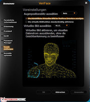 Veriface permette l'accesso al sistema tramite il riconoscimento del volto.