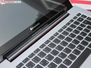 Il sottile corpo in alluminio non contiene solo la tastiera ed il touchpad