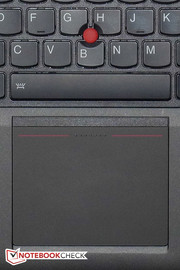 Il touchpad ed il trackpoint