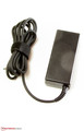 The power adapter weighs 453 grams and has a rated power output of 90 Watt.