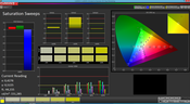 Saturazione dei colori (profilo: foto, spazio colore: sRGB)