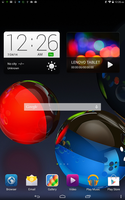 La schermata home di Android Jelly Bean