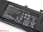Batteria removibile. (50 Wh, LiPo Battery Pack C31N1339)