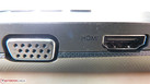 Il G700 è adatto a presentazioni e collegamenti a proiettori grazie alle uscite VGA e HDMI.