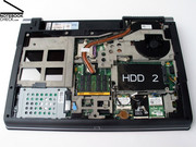Il Dell Studio 17 può arrivare ad una capacità di 640GB per l'hard disk, grazie ai due slots per hard disk.