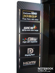 Acer mira ai fan del multimedia con le connessioni del monitor