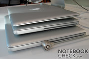 fratello minore MacBook 13.3". Lo consigliamo a tutti quelli che non hanno bisogno delle prestazioni della potente scheda grafica 9600M GT.