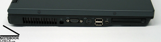 HP Compaq nx9420 Interfacce