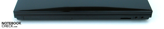 Fronte: Lettore SD-card, prese audio