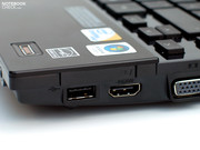 La porta digitale HDMI per connettere un monitor esterno è il punto forte sotto questo aspetto.