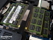 Quattro slots RAM sono rari sui portatili.