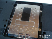Gli hard disk sono protetti da una cover e possono essere rimossi facilmente