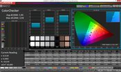 ColorChecker Mac OS X pre calibrazione