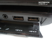 2x USB 2.0 sul lato destro (4x USB 2.0 in totale)