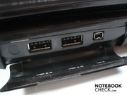 2x USB 2.0 e Firewire sul lato sinistro