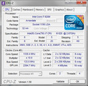 Informazioni di Sistema CPUZ CPU