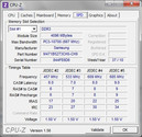 Informazioni di Sistema CPUZ RAM SPD