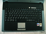 Quei dispositivi di input (tastiera e touchpad) possono essere utilizzati convenientemente.