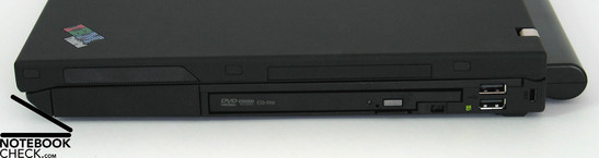 Lenovo Thinkpad T60p Interfacce