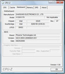 Informazioni di sistema CPUZ Mainboard