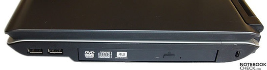 Toshiba Satellite M100-165 interfacce