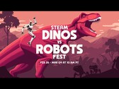 Secondo Steam, gli sputafuoco volanti non sono dinosauri, motivo per cui i giochi con draghi non possono partecipare a questo evento. (Fonte: Steam)