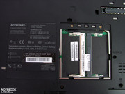 due slot per RAM sono liberi nel modello di test