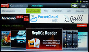 ha il Lenovo App Shop ed il software di navigazione installato.