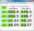 Risultati CrystalDiskMark