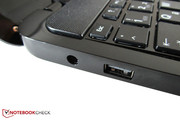 Una porta USB 2.0 è alimentata (Sleep & Charge).