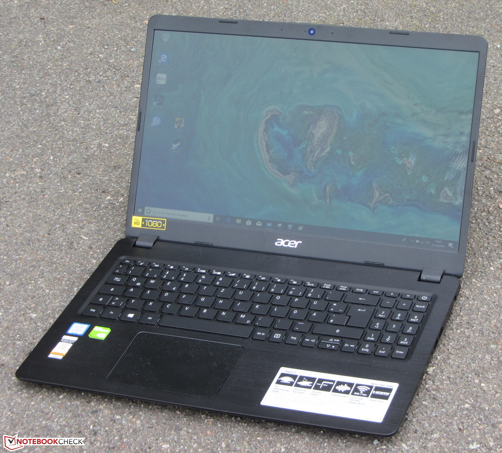 Tastiera Nera US Per Acer Aspire 5 A515-44, A515-45, A515-46, A515-52G, N18C1 - Nuova