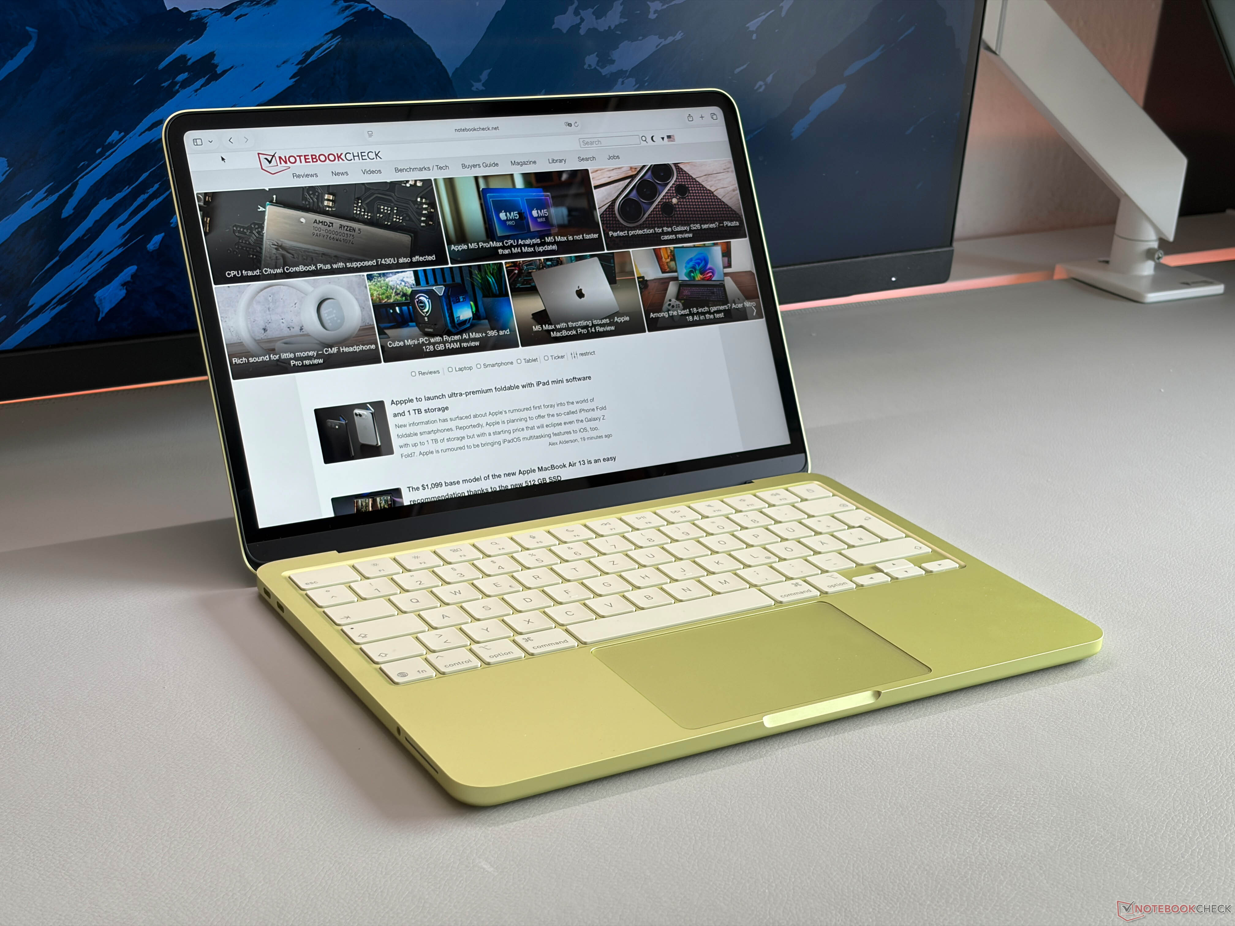 Apple MacBook Neo 256 GB - Notebookcheck.it